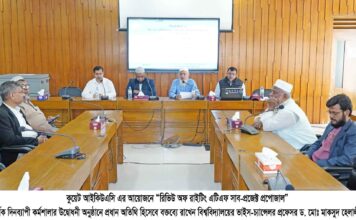 গবেষণার মানোন্নয়নে মানসম্মত প্রকল্প প্রস্তাবনা তৈরির বিকল্প নেই: কুয়েট ভিসি