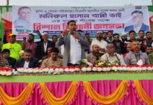 পাইকগাছার চাঁদখালী ও গড়ইখালী নির্বাচনী জনসভায় মনিরুল হাসান বাপ্পী-ধানের শীষে ভোট দিয়ে বঞ্চিত অঞ্চলের উন্নয়ন বুঝে নিন