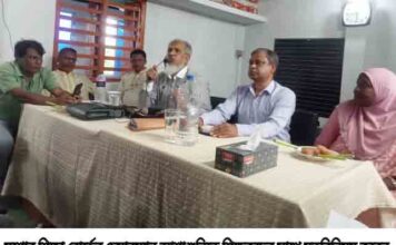 যশোর শিক্ষা বোর্ডের চেয়ারম্যানের আশাশুনিতে শিক্ষকদের সাথে মতবিনিময়