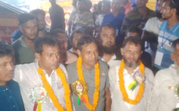 ডুমুরিয়ার কাঠালতলা বাজার কমিটির নির্বাচন সম্পন্ন, সভাপতি উথান-সম্পাদক রায়হান