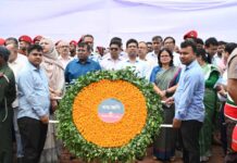 খুলনায় যথাযোগ্য মর্যাদায় জুলাই শহিদ দিবস পালন