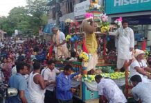 সাতক্ষীরা সদর উপজেলা সার্বজনীন পূজা মন্দিরের উদ্যোগে জগন্নাথ দেবের রথযাত্রা উৎসব