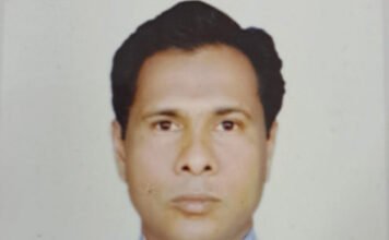শরাফপুর প্রাইমারী স্কুলের সভাপতি সন্তোষ কুমার দাশ