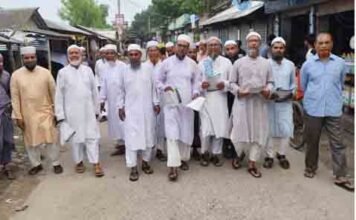 আশাশুনি সদর ইউনিয়ন জামায়াতের উদ্যোগে গণসংযোগ