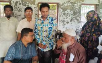 আশাশুনির দরগাহপুরে ফ্রি চক্ষু চিকিৎসা ক্যাম্প অনুষ্ঠিত
